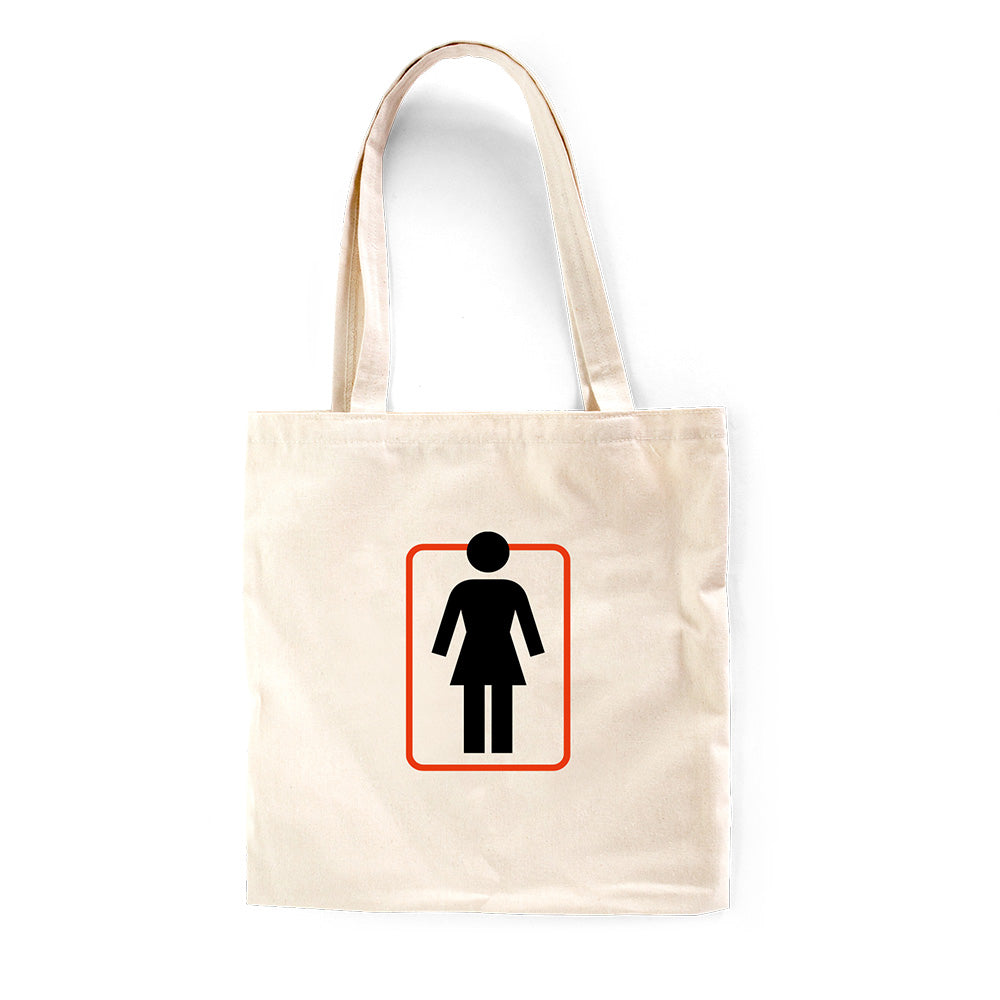 GIRL UNBOXED CANVAS TOTE - NATURAL